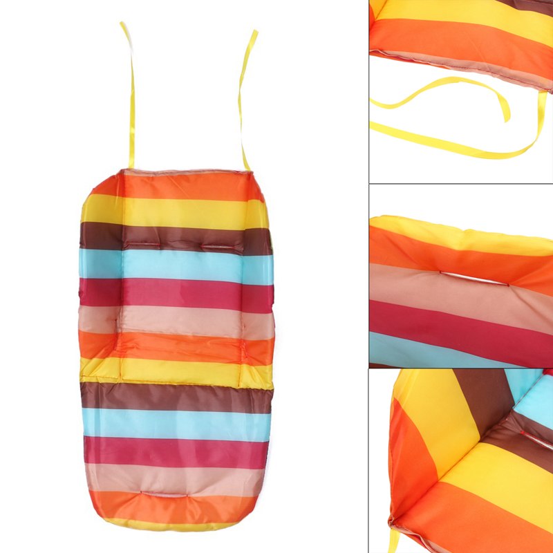 baby stroller Thick Colorful Baby Infant floor mat Breathable Stroller Padding Liner Car Seat Pushchair Pram Cushion Cotton Mat